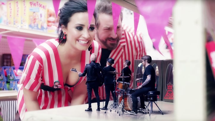 Watch Fall Out Boy, Demi Lovato Parody 'N Sync in 'Irresistible' Video