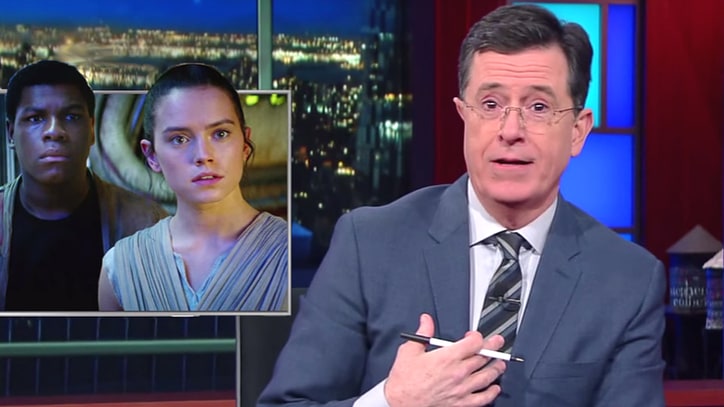 Stephen Colbert Examines Vatican's Harsh 'The Force Awakens' Review