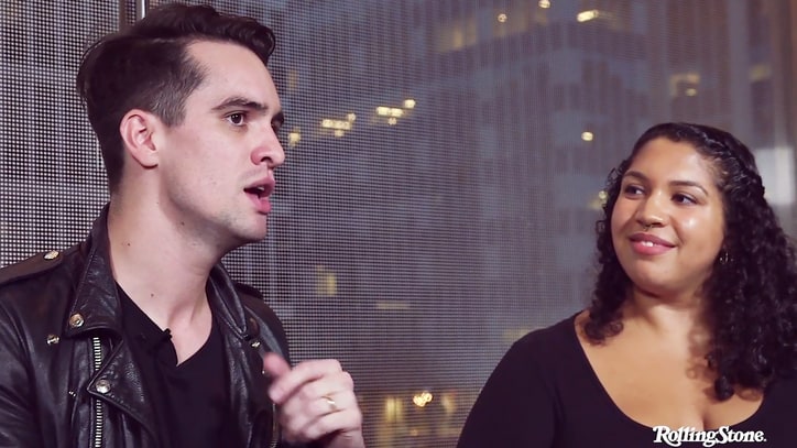 Watch Panic! at the Disco's Brendon Urie Talk Working With Rivers Cuomo