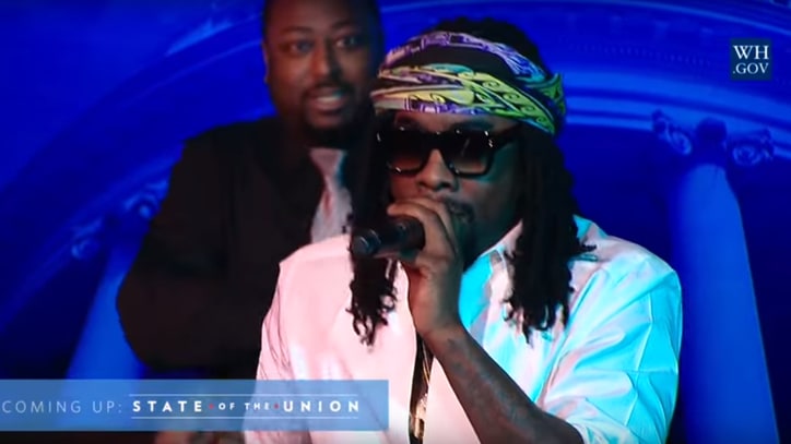 Watch Wale Open for Obama's Final State of the Union Address