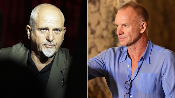 Sting, Peter Gabriel Announce Joint Rock Paper Scissors Tour