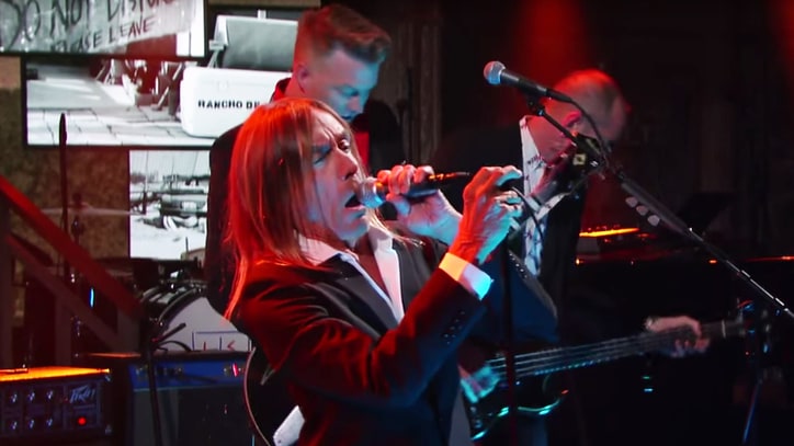 Watch Iggy Pop, Josh Homme Debut 'Gardenia' on 'Colbert'