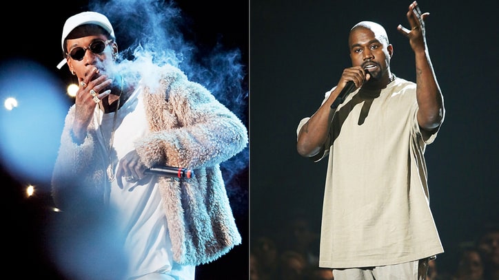 Kanye West Blasts Wiz Khalifa Over 'Waves' Comments