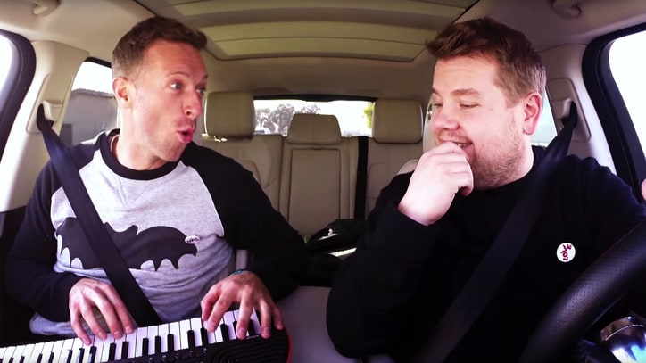 Watch Chris Martin Sing David Bowie in 'Carpool Karaoke'