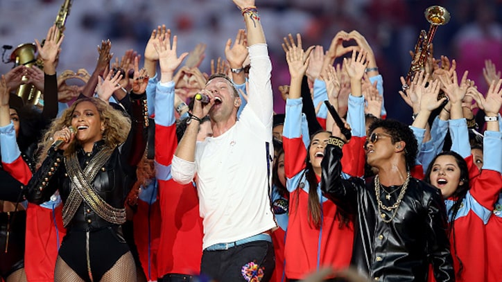 Watch Coldplay, Beyonce and Bruno Mars Rock Super Bowl 50 Halftime