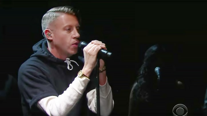 See Macklemore Give Mic to 'White Privilege' Black Poets on 'Colbert'