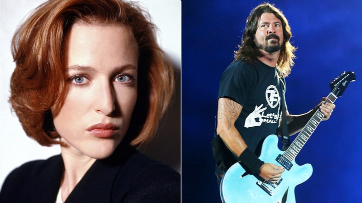 Gillian Anderson Talks Dave Grohl's 'X-Files' Cameo