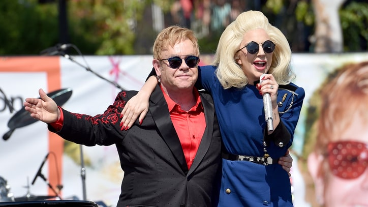 Watch Elton John and Lady Gaga Perform Together in Los Angeles