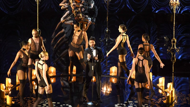 Watch the Weeknd's Sexy 'Earned It' Performance at Oscars