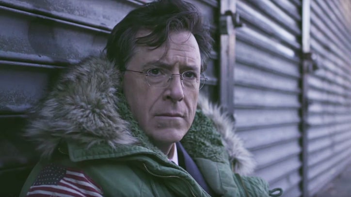 Colbert, Grover Star in Spike Jonze's Dark, Funny 'Late Show' Intro