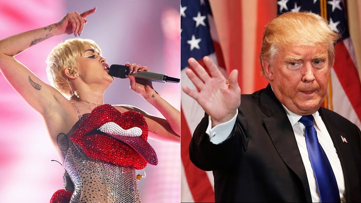 Miley Cyrus: 'Donald Trump Is a F--king Nightmare'