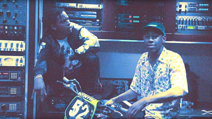 Tyler, the Creator, A$AP Rocky Wild Out in 'What the F--k Right Now'
