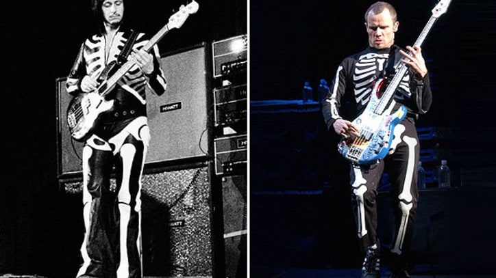Rock-A-Likes: Dave Grohl, Anthony Kiedis and Other Rockers Strike Familiar Poses