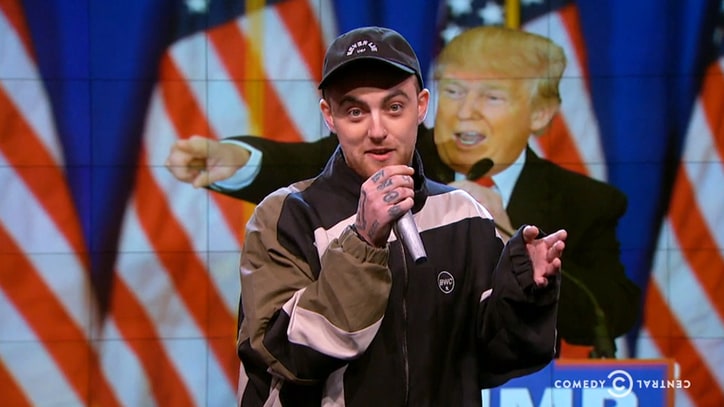 Watch Mac Miller 'Whitesplain' to 'Racist F--kwad' Donald Trump