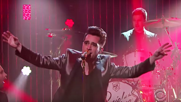 See Panic! At the Disco's 'Victorious' Backflip on 'Corden'