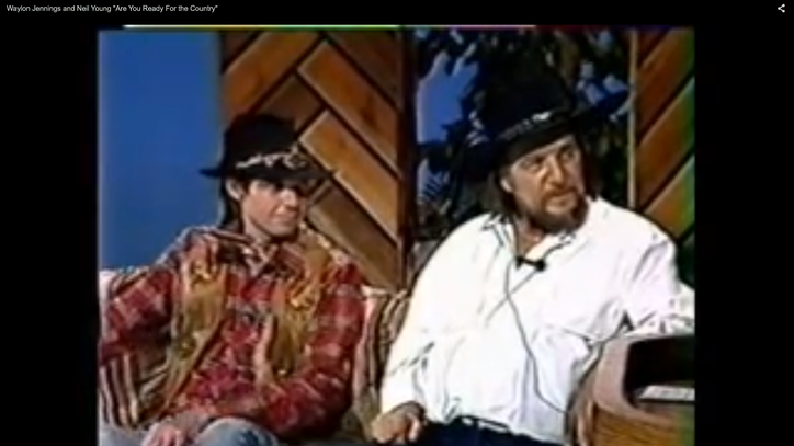Flashback: Waylon Jennings, Neil Young Sing 'Country' Duet