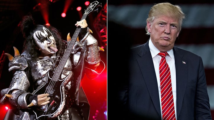 Gene Simmons on Donald Trump: 'He's Good for the Political System'