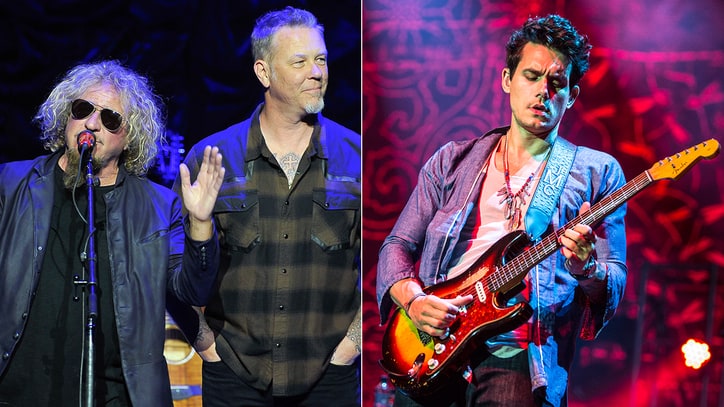 James Hetfield, Sammy Hagar Tap John Mayer, More for Charity Concert