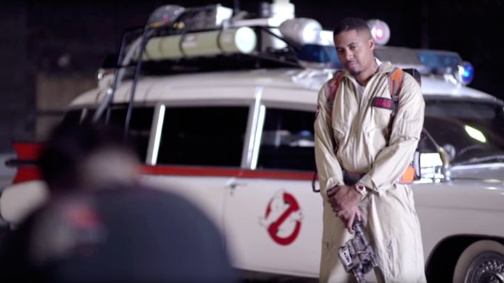 Nas Launches 'Ghostbusters'-Themed Clothing Line