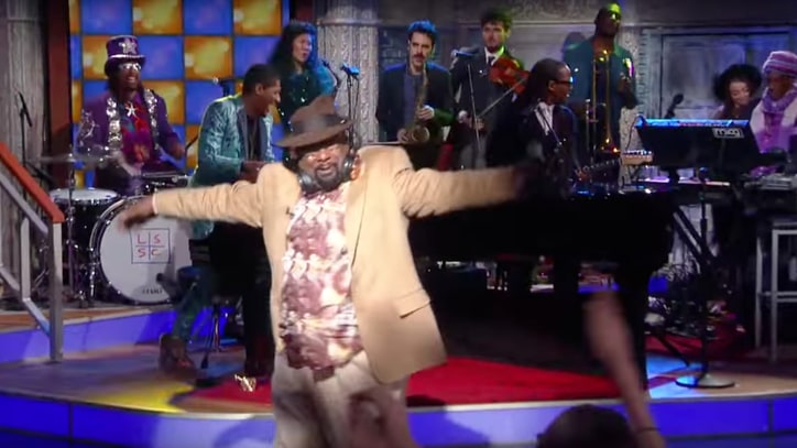 Watch Parliament-Funkadelic Shine 'Flash Light' on 'Late Show'