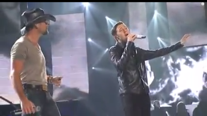 Flashback: Tim McGraw Duets With Scotty McCreery on 'Idol'