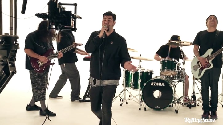 Go Behind the Scenes of Deftones' 'Prayers/Triangles' Music Video