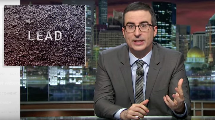 Watch John Oliver, 'Sesame Street' Sing About Lead Poisoning