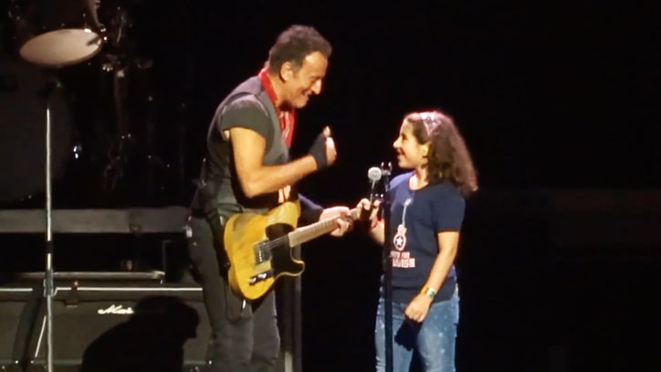 Watch Bruce Springsteen Recruit 10-Year-Old for 'Blinded by the Light'