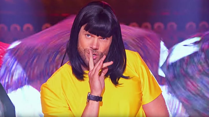 Watch Joel McHale Play Bjork on 'Lip Sync Battle'