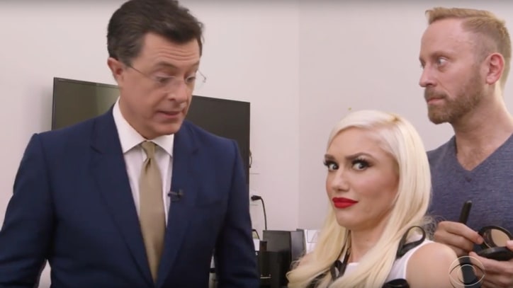 Watch Gwen Stefani, Stephen Colbert Argue About 'Bananas' Spelling
