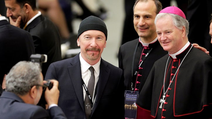 Watch U2's the Edge Perform Sistine Chapel Concert