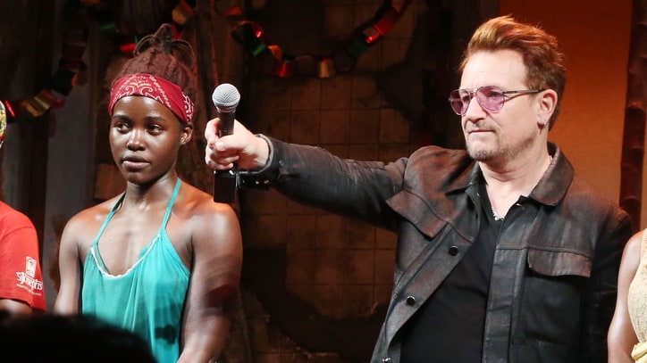 Watch Bono, Lupita Nyong'o Dedicate 'Eclipsed' Performance to Abducted Girls
