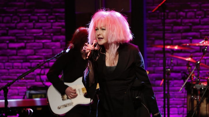 See Cyndi Lauper Channel Wanda Jackson on 'Seth Meyers'