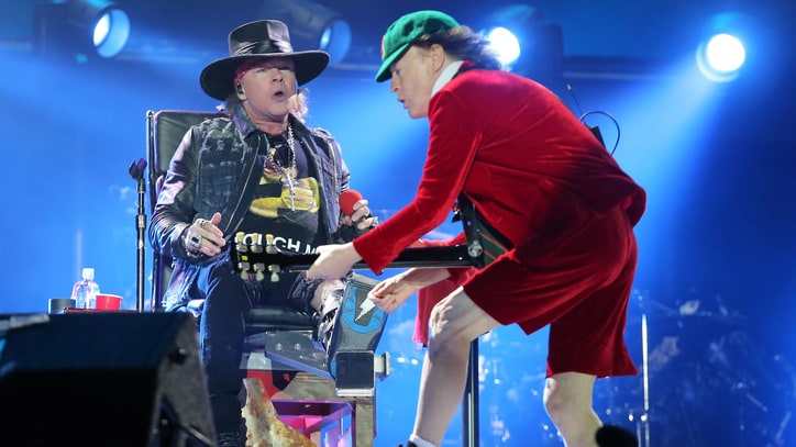 Watch AC/DC Perform First Show With Axl Rose