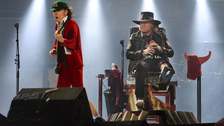 Axl Rose Triumphs at AC/DC Debut in Lisbon