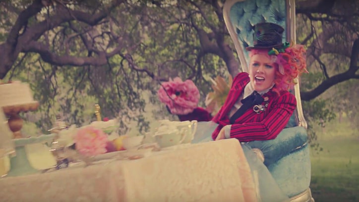 Watch Pink Play Human Chess in Vibrant 'Just Like Fire' Video