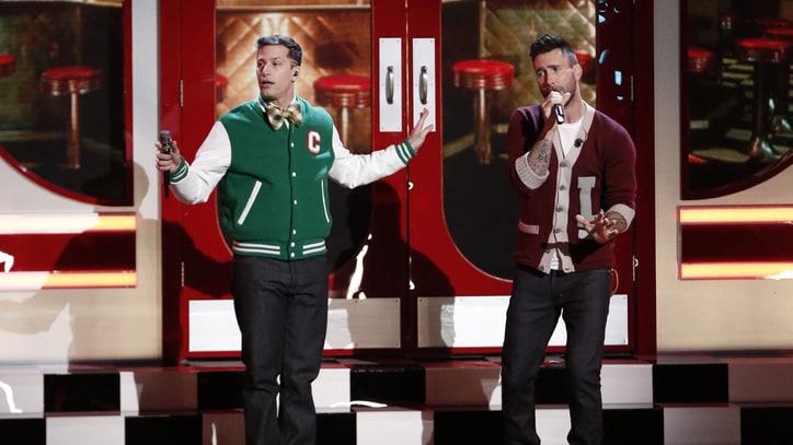 See Andy Samberg, Adam Levine Debut 'I'm So Humble' on 'The Voice'