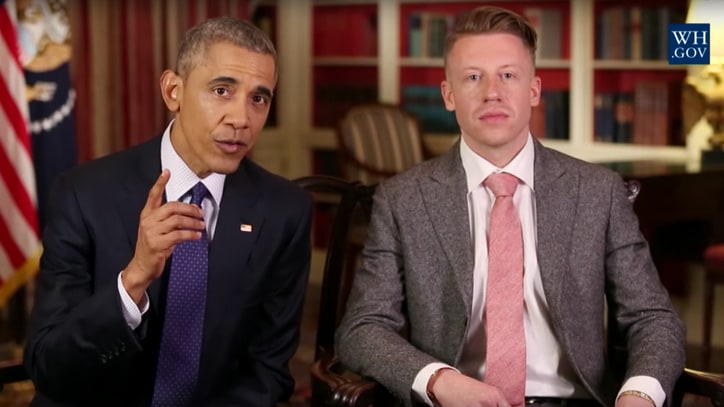 Watch Barack Obama, Macklemore Discuss Opioid Addiction