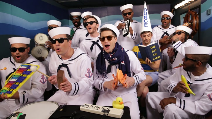 Watch Lonely Island, Roots Play 'I'm On a Boat' With Kids' Instruments