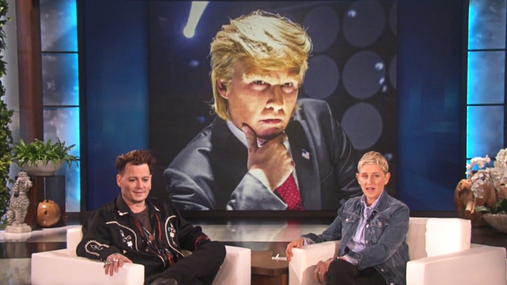 Johnny Depp on Becoming Trump: 'He Speaks Real Weird'
