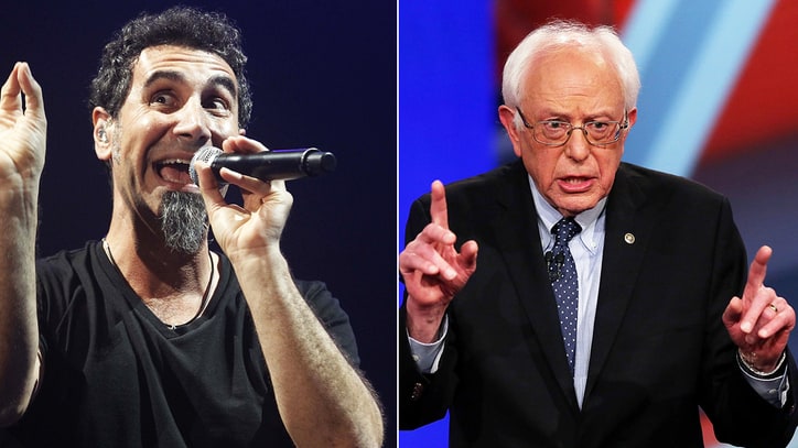 System of a Down's Serj Tankian on Bernie Sanders: 'I'm Rooting for Him'