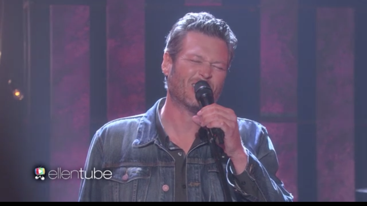 See Blake Shelton Sing Bitter 'She's Got a Way With Words' on 'Ellen'