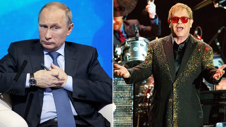 Elton John, Vladimir Putin Meeting Over LGBT Rights Postponed