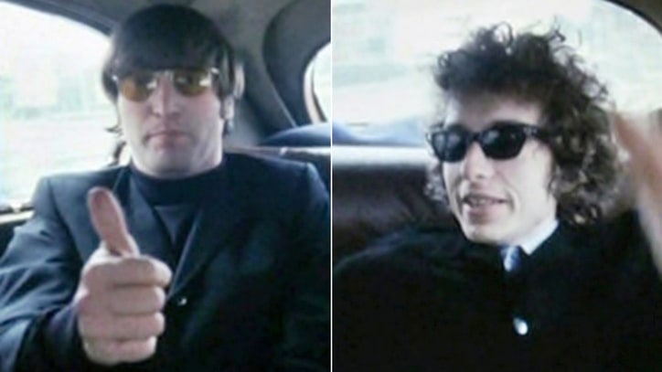Remembering Bob Dylan and John Lennon's Drugged-Out Limo Ride