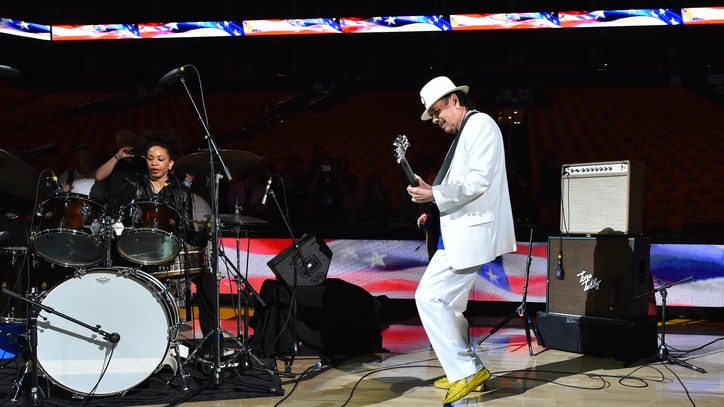 Watch Carlos Santana's 'Star-Spangled Banner' From NBA Finals' Game 2