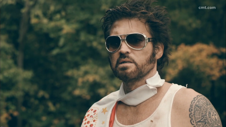 See Billy Ray Cyrus' Comical 'Hey Elvis' Video