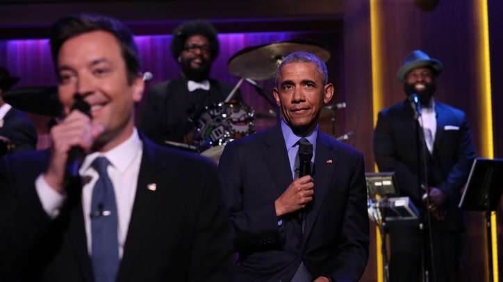 Obama Takes Trump 'Tonight Show' Jab: 'Orange Is Not the New Black'