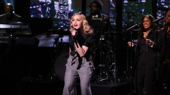 See Madonna Perform Classic 'Borderline' on 'Fallon'