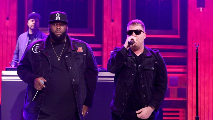 See DJ Shadow, Run the Jewels Perform Brassy 'Nobody Speak' on 'Fallon'