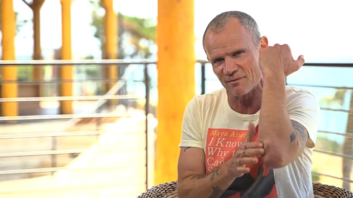 See Flea Show Off Gnarly Snowboarding Wound